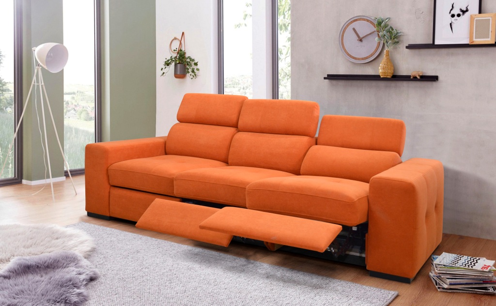 Модульный диван Висмут из реклайнеров