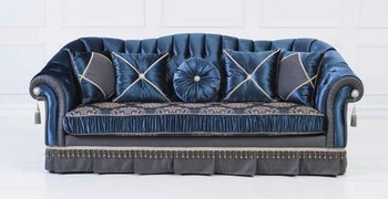 Голубой диван Romeo