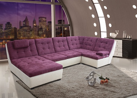 Без подлокотников модульный диван Комфорт 1