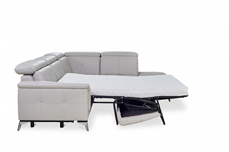 Антивандальный угловой диван со спальным местом и ящиком для белья AMARENO Vero