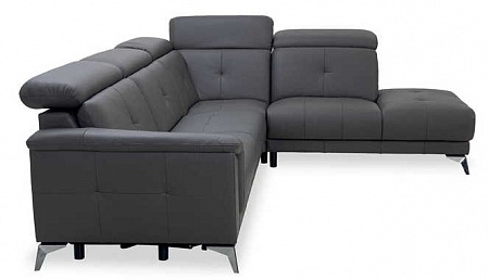 Угловой диван с реклайнером и ящиком для белья AMARENO Vero