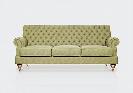 Зеленый диван Finezza