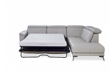Выдвижной угловой диван со спальным местом и ящиком для белья AMARENO Vero