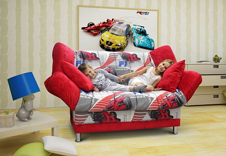 Маленький раскладной прямой диван Комфорт