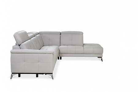 Угловой диван с реклайнером и ящиком для белья AMARENO Vero