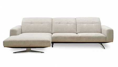 Угловой диван с оттоманкой с подлокотником ASTRO Vero