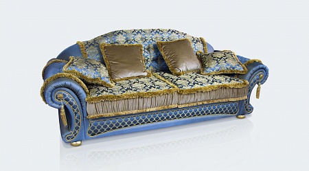 Бирюзовый диван Damasco
