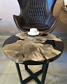 Кофейный столик из корня ореха