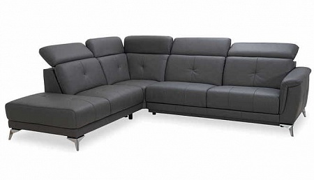 Жесткий угловой диван с ящиком для белья AMARENO Vero 1STL-X90K-1N0-1NP